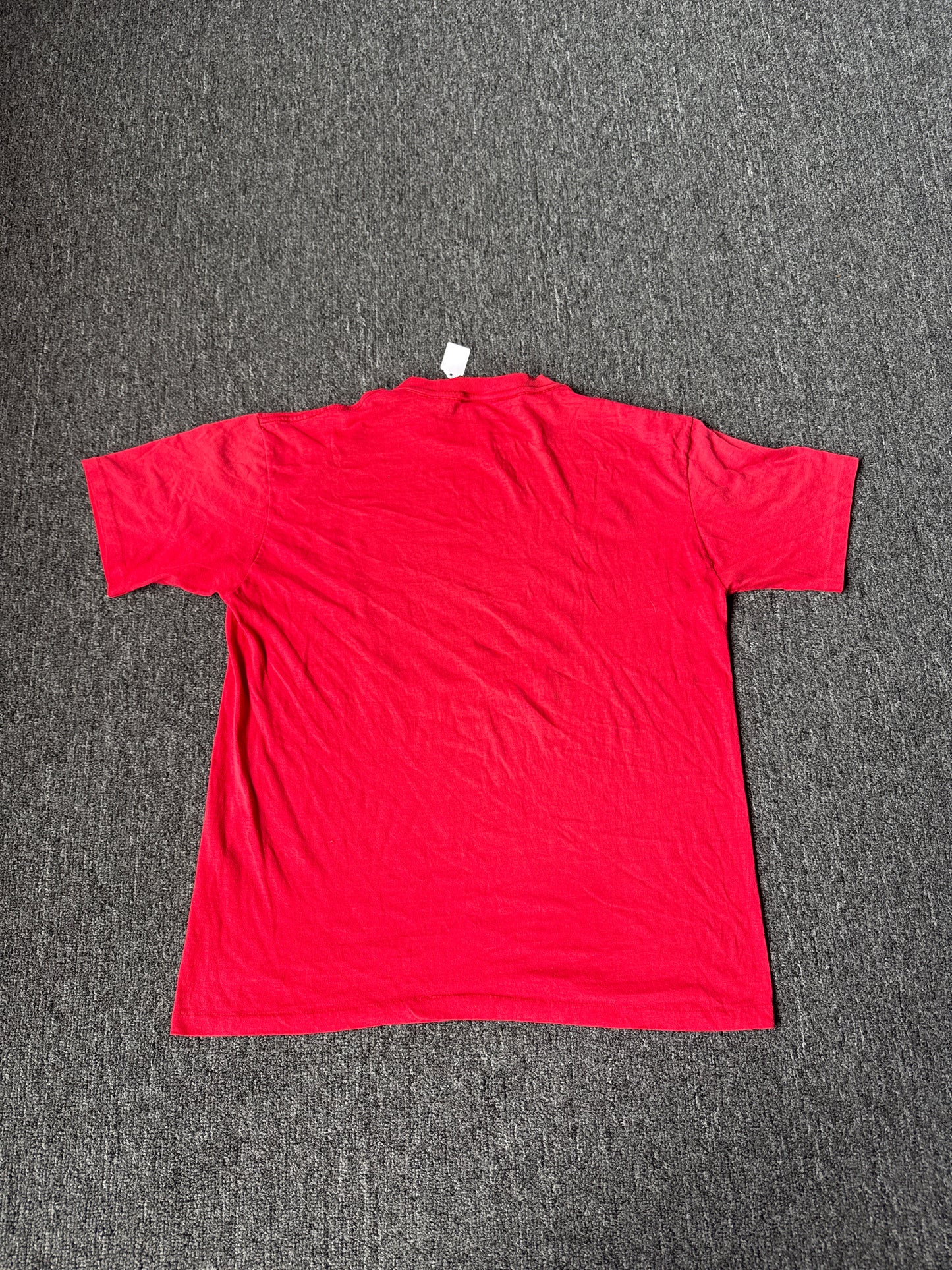 90s Red Wisconsin Badgers College Shirt (L)
