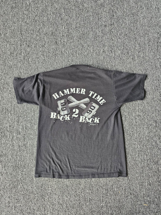 Detroit Pistons Bad Boys Back to Back 1990 NBA Tee (M)