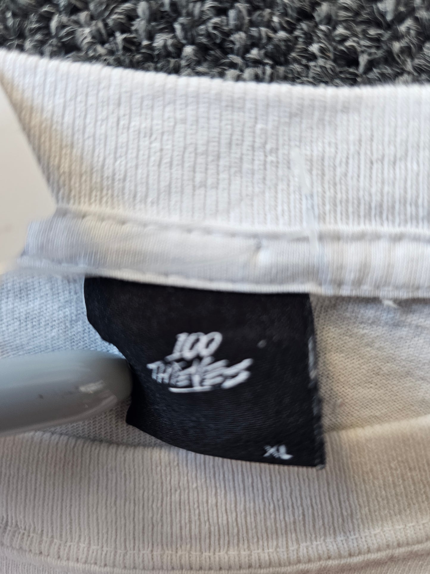 Open World 100 Thieves White Long Sleeve (XL)