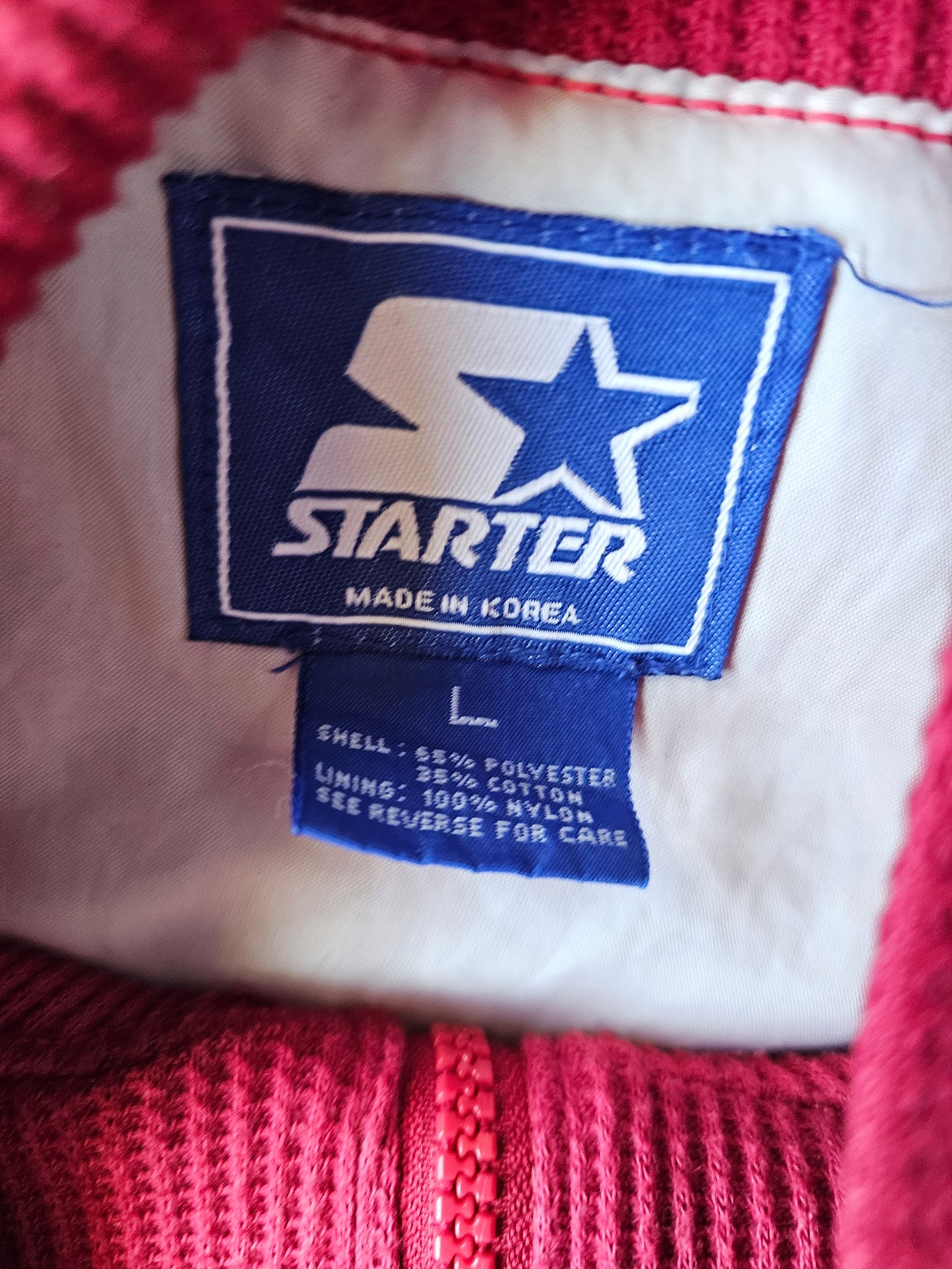 Florida State Starter Red Embroidered Crew (L)