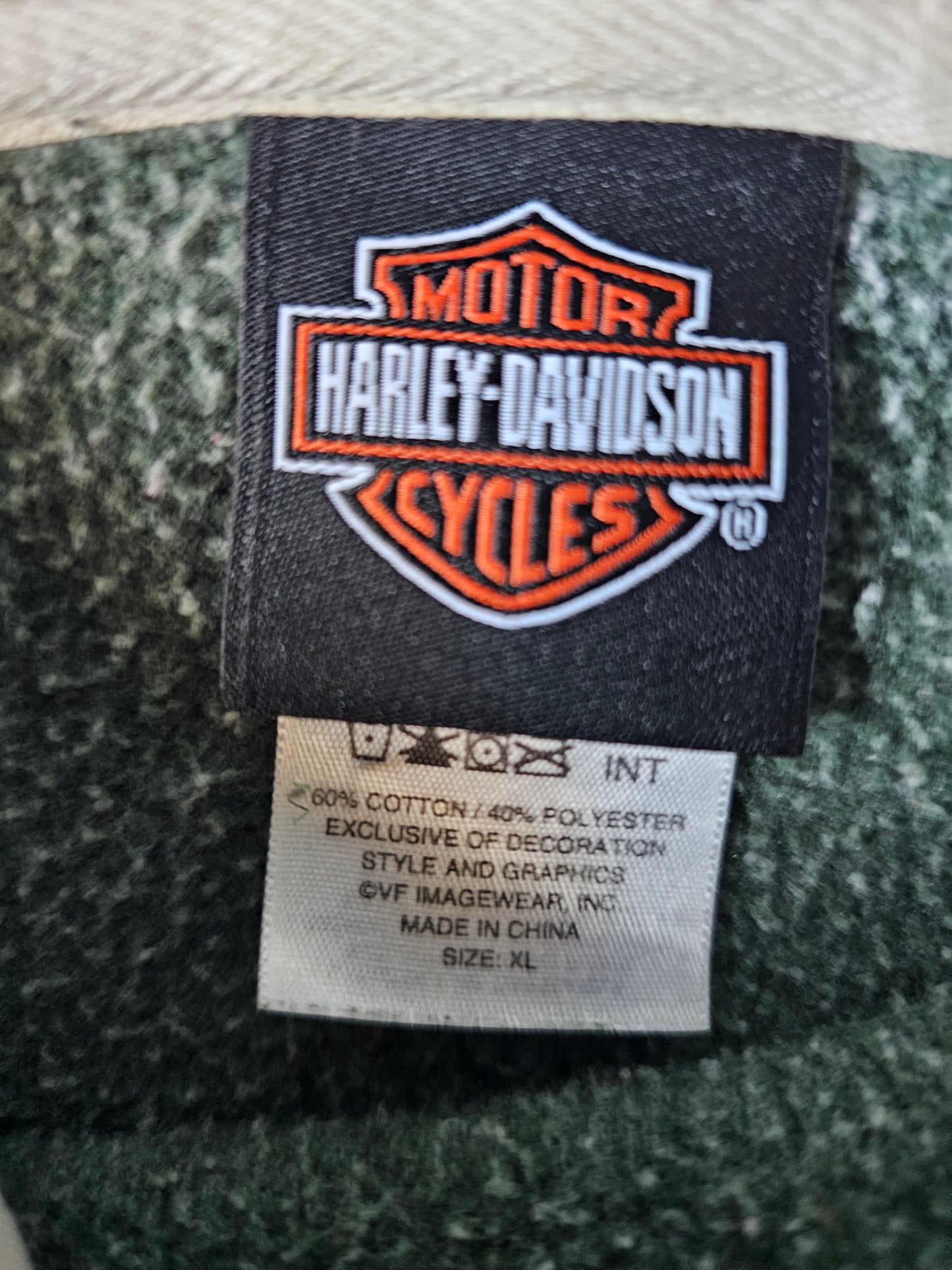 Harley Davidson Embroidered Springfield MO Hoody (XL)
