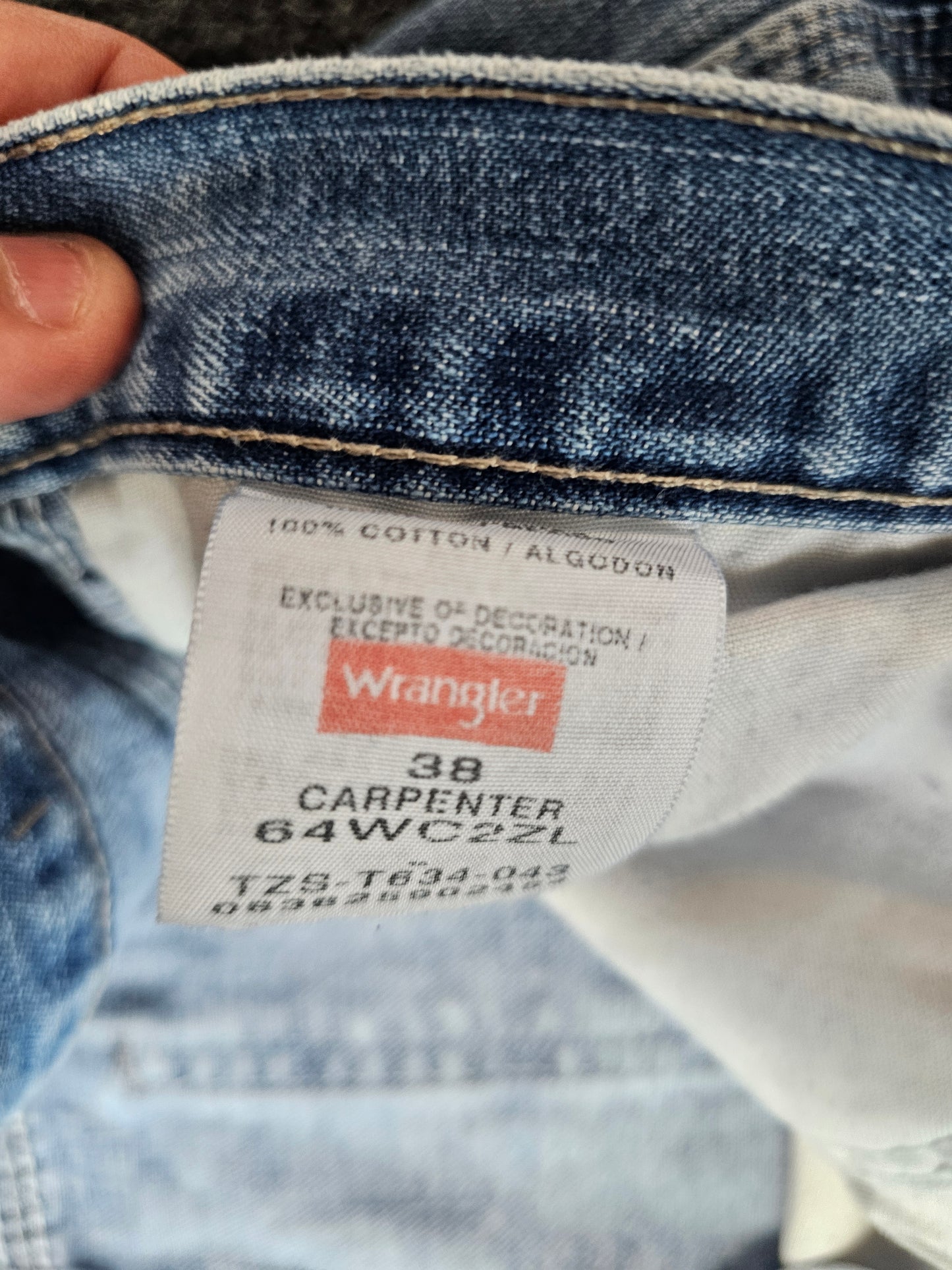 Wrangler Carpenter Denim Jorts (38)
