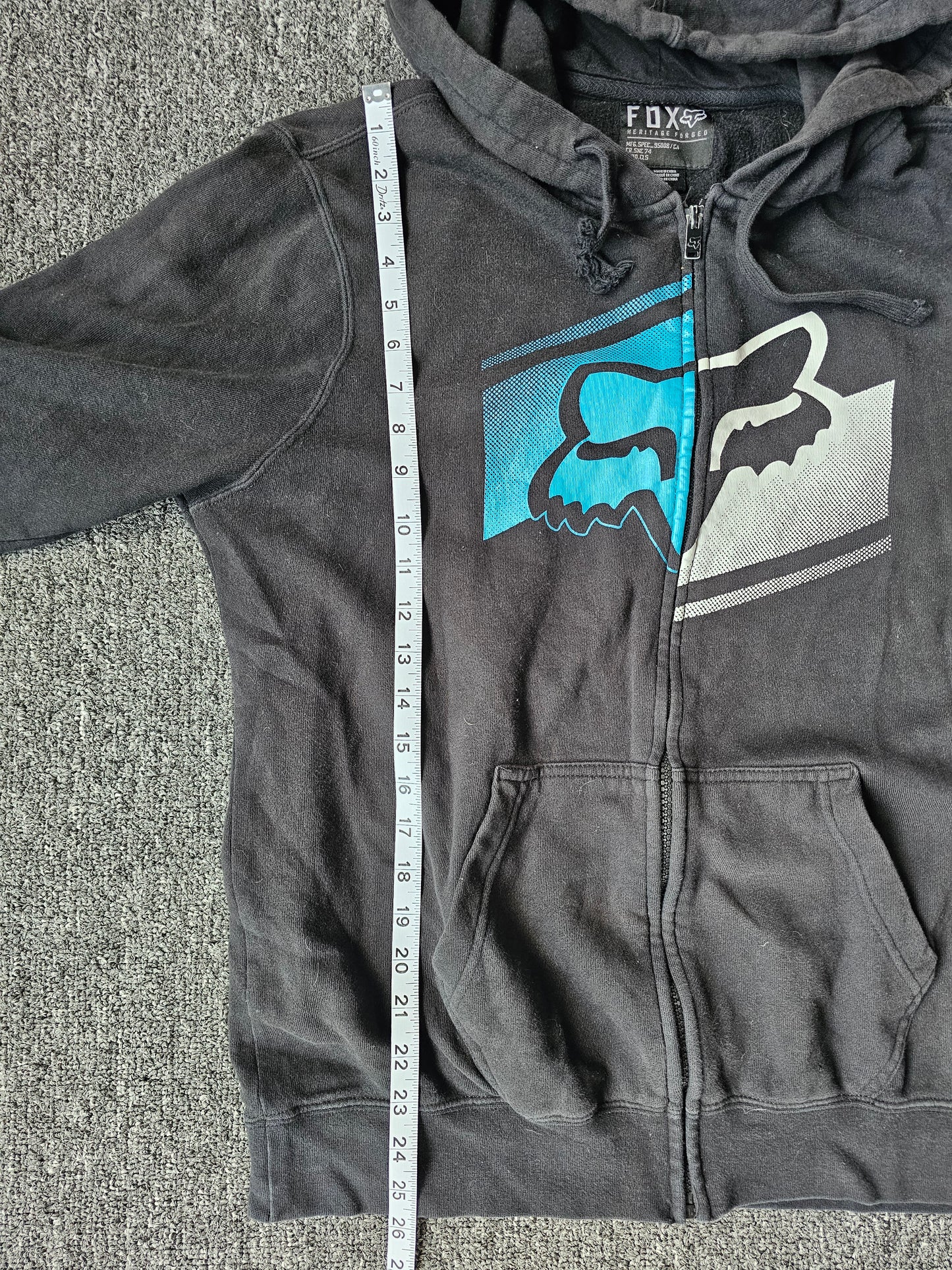 Fox Racing Y2K Fader Zip Up (M)