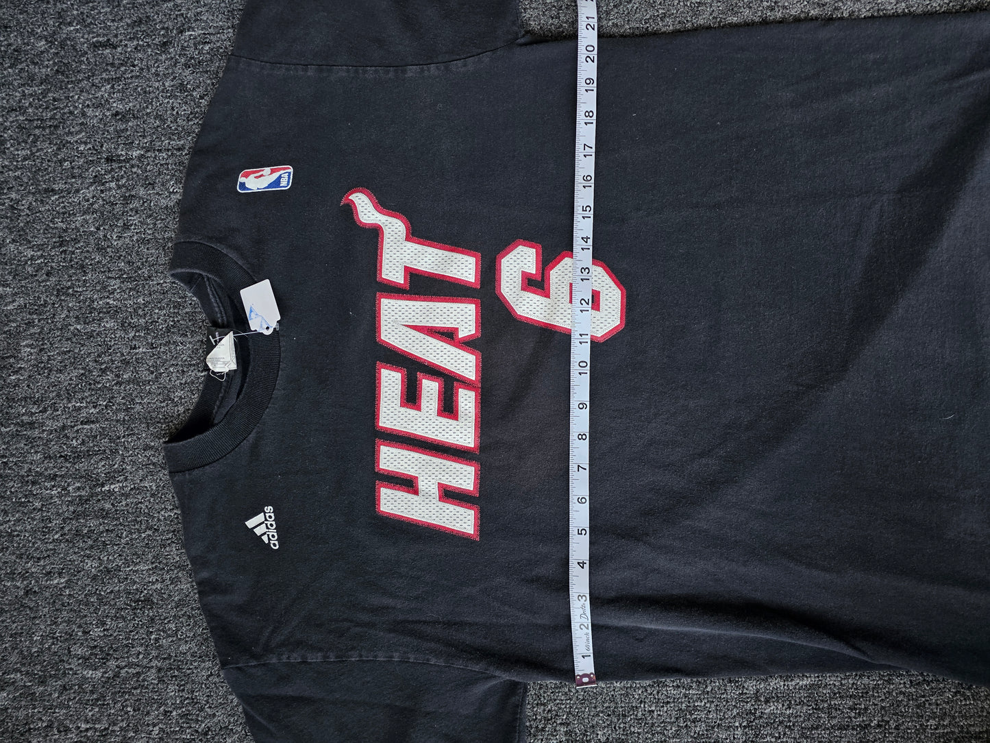 Lebron James #6 Miami Heat Fader NBA Tee (L)