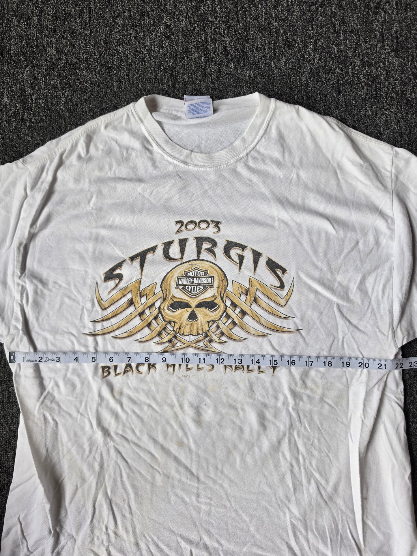 Sturgis 2003 Harley Davidson South Dakota Tee (XL)