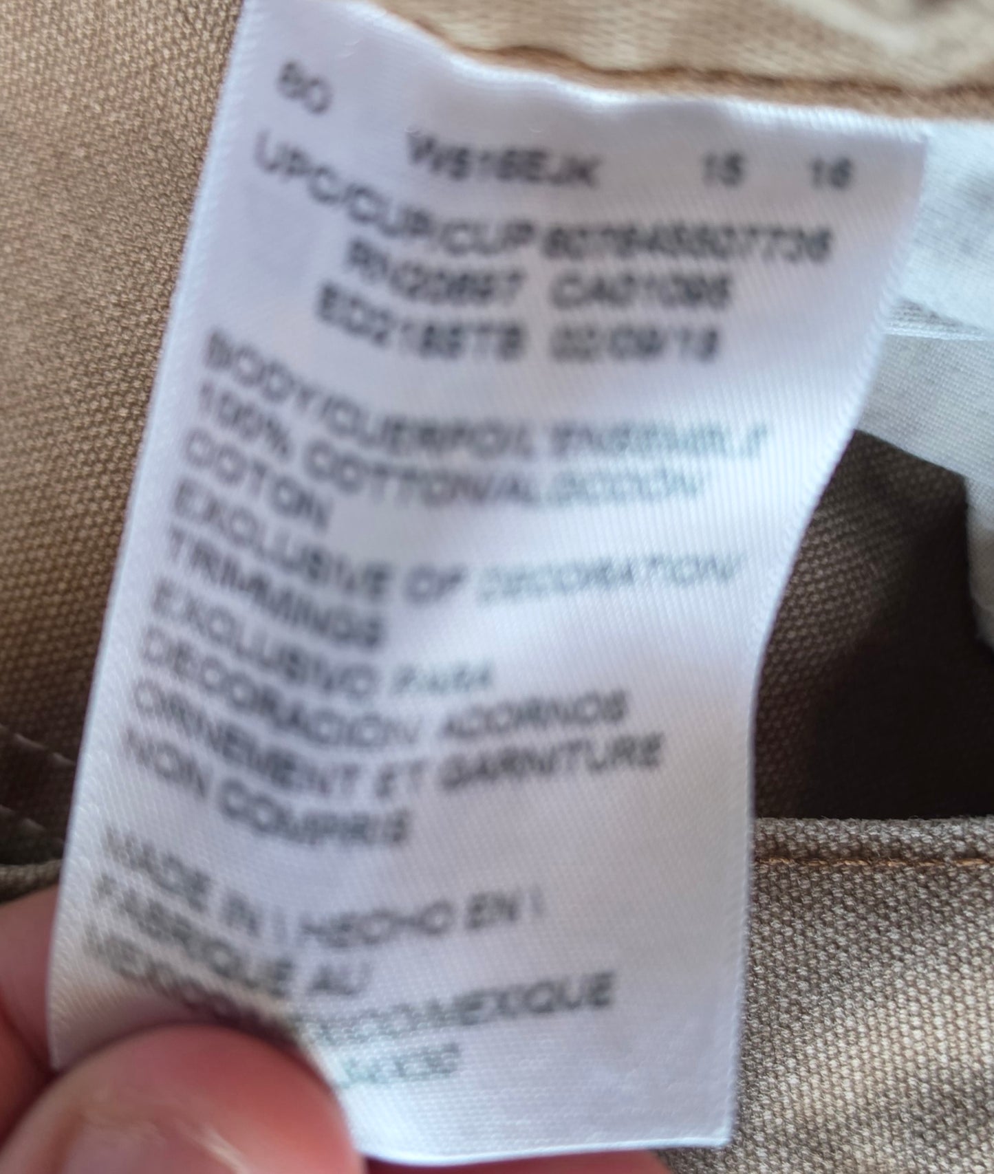 Brown Faded & Distressed Dickies (34/32)