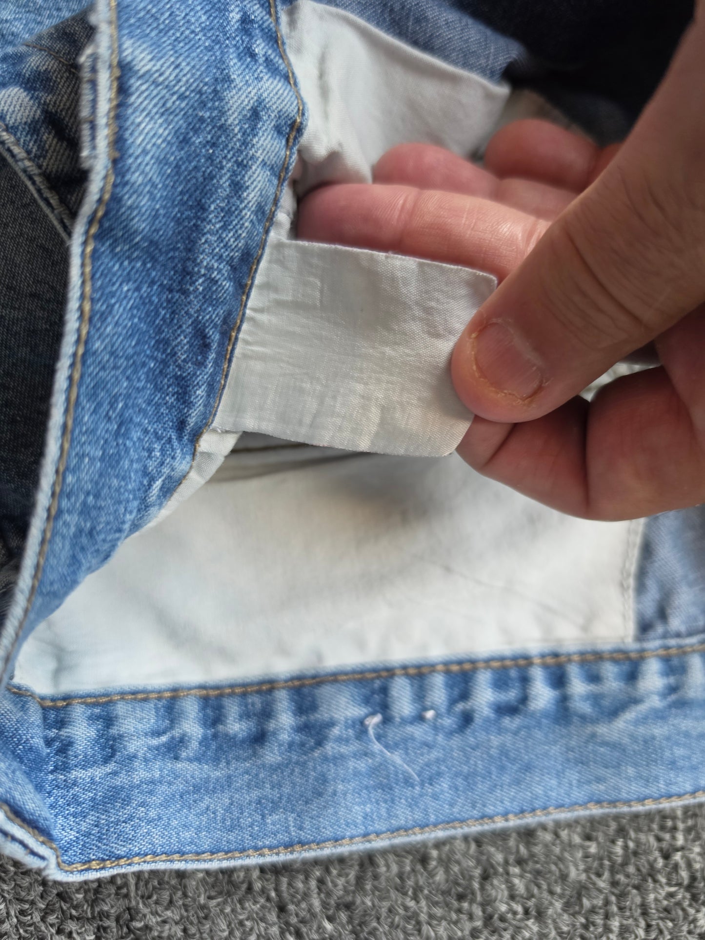 Wrangler Baggy Cut Off Pants (32/30)