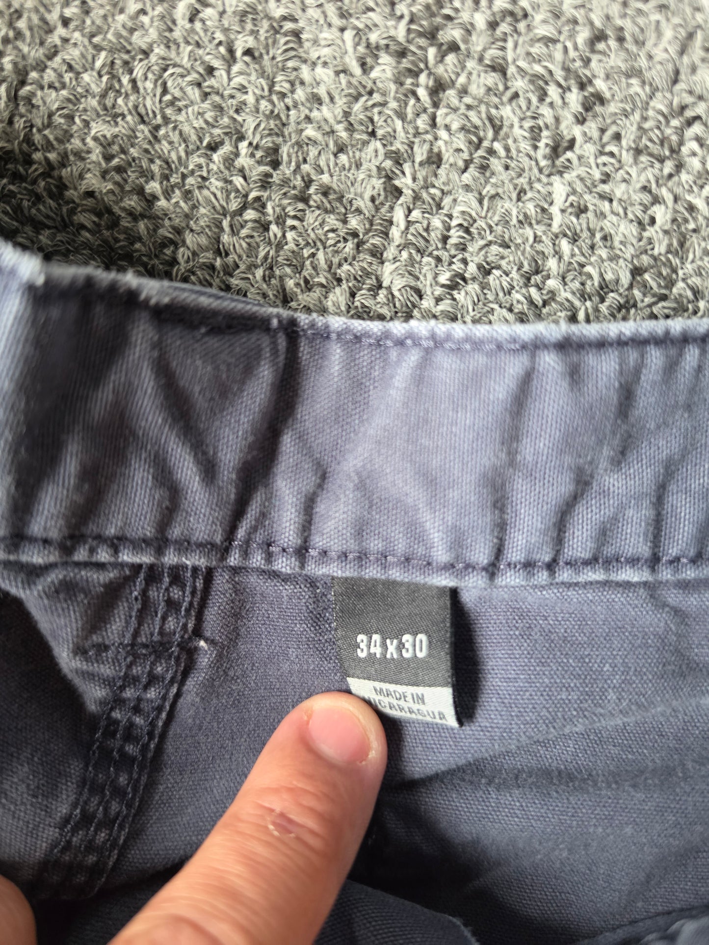 Carhartt Blue Denim Carpenter Pants (34/30)