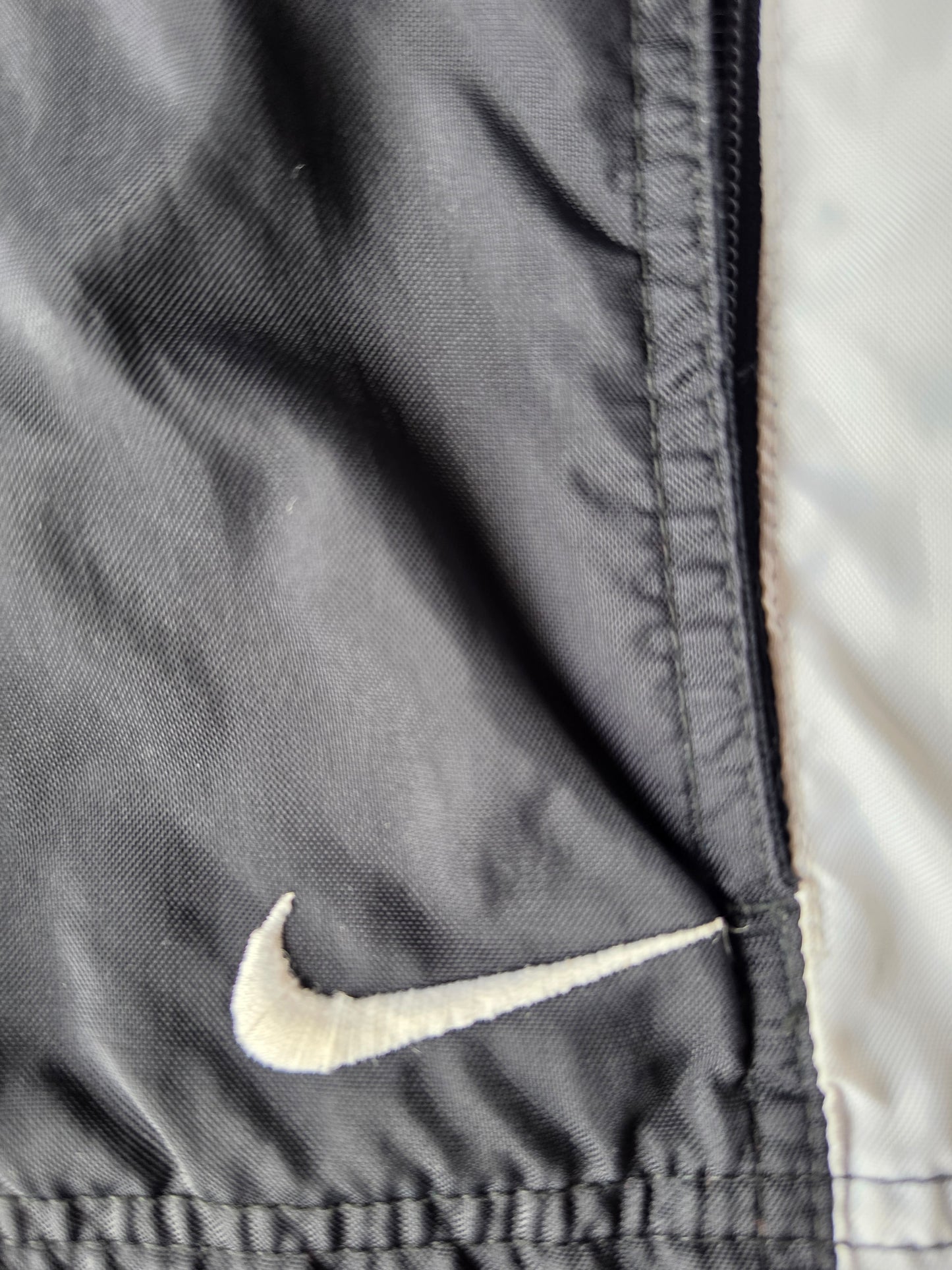 Nikes Black Windbreaker Jacket (L)