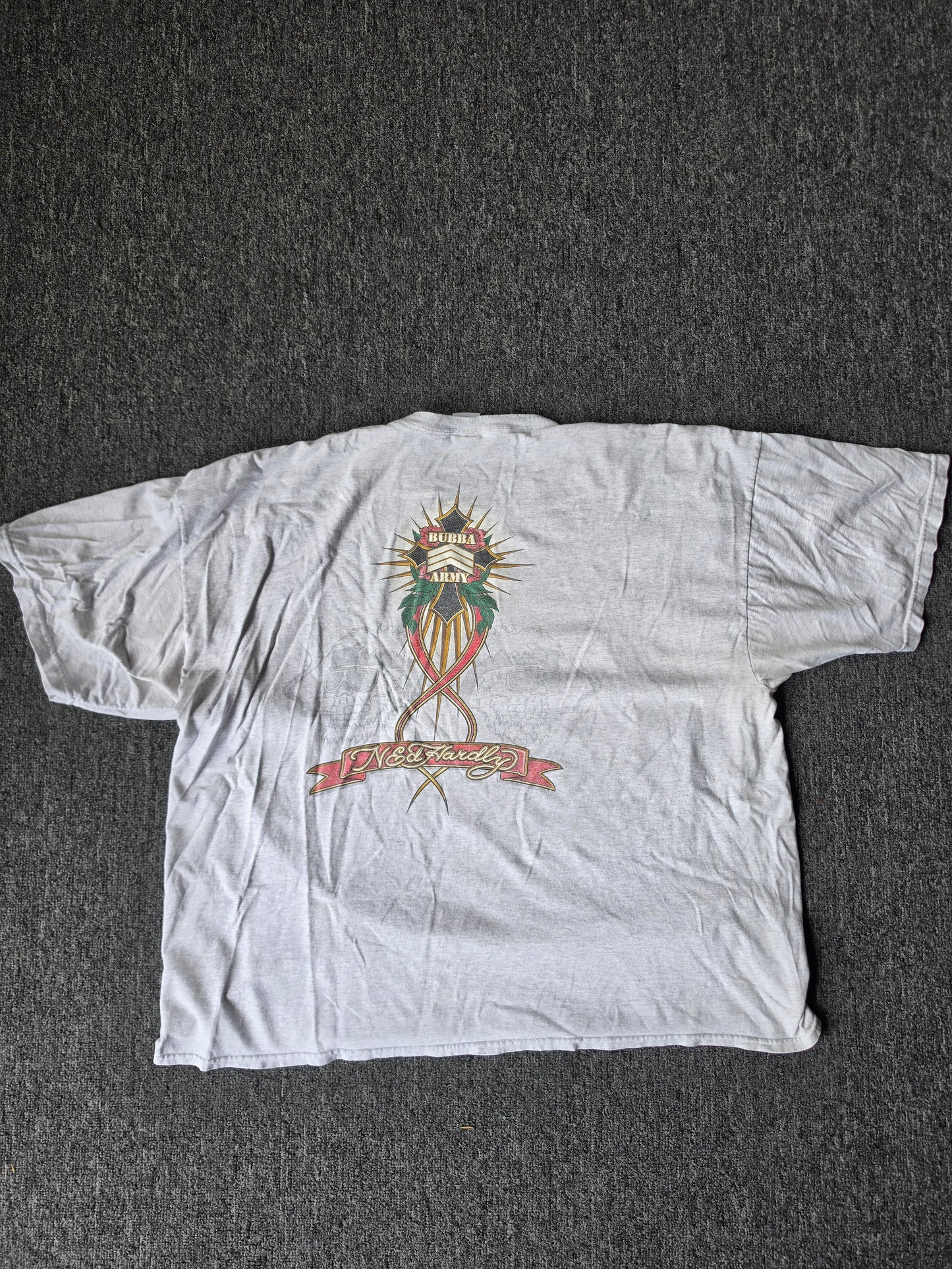 Ed Hardy Smoking Distressed Tee (3XL)
