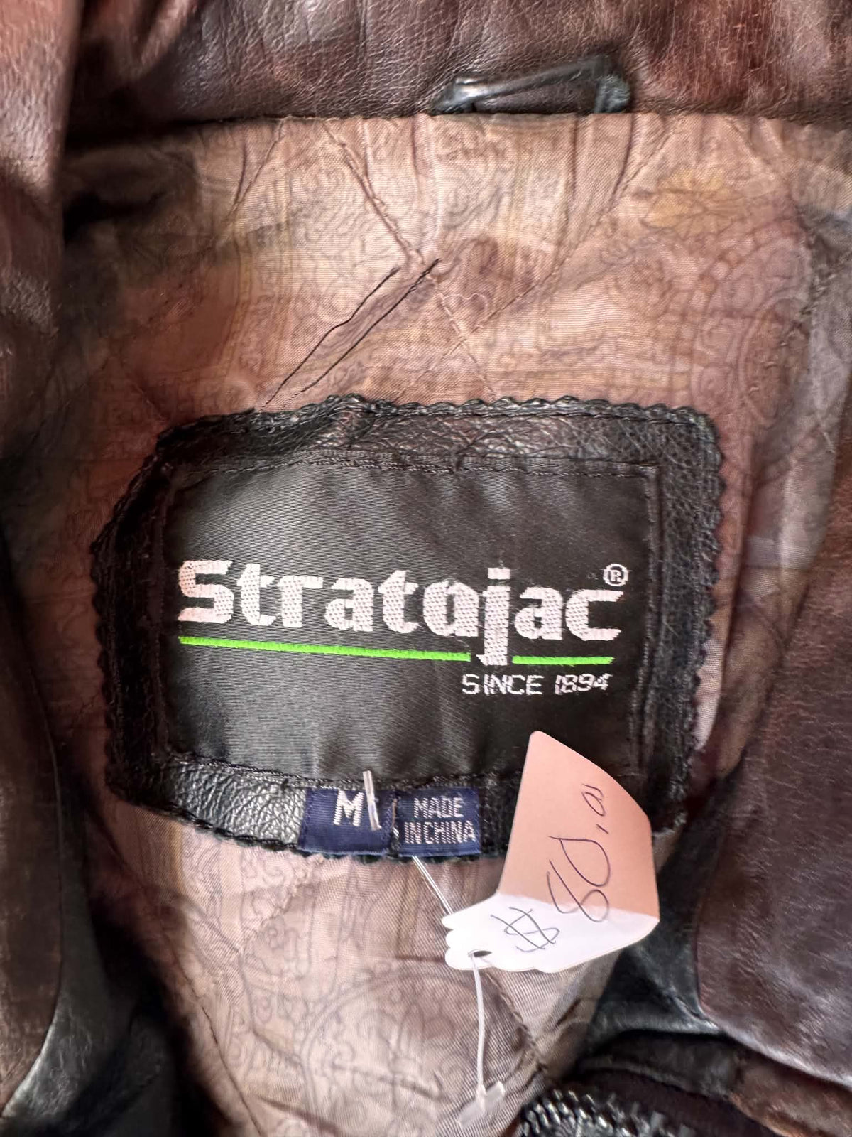 Stratojac Leather Jacket (M)