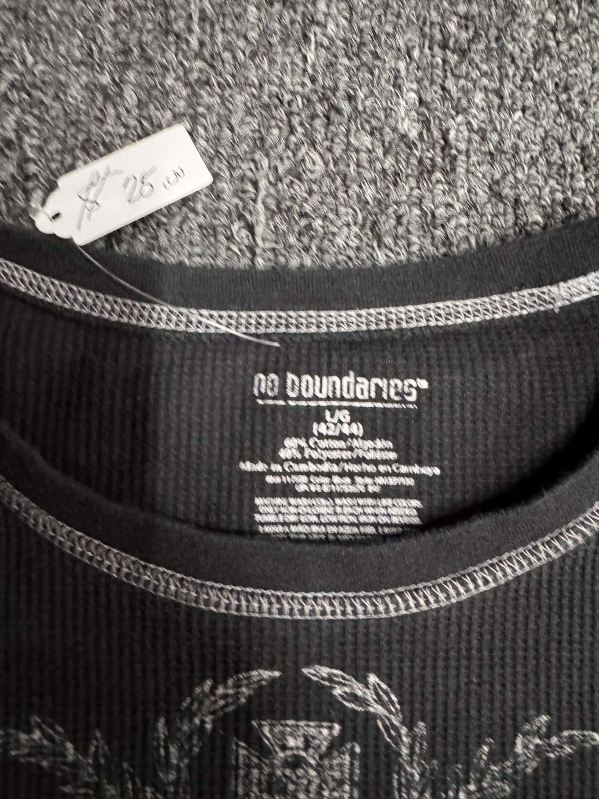 No Boundaries Y2K Thermal Long Sleeve (L)