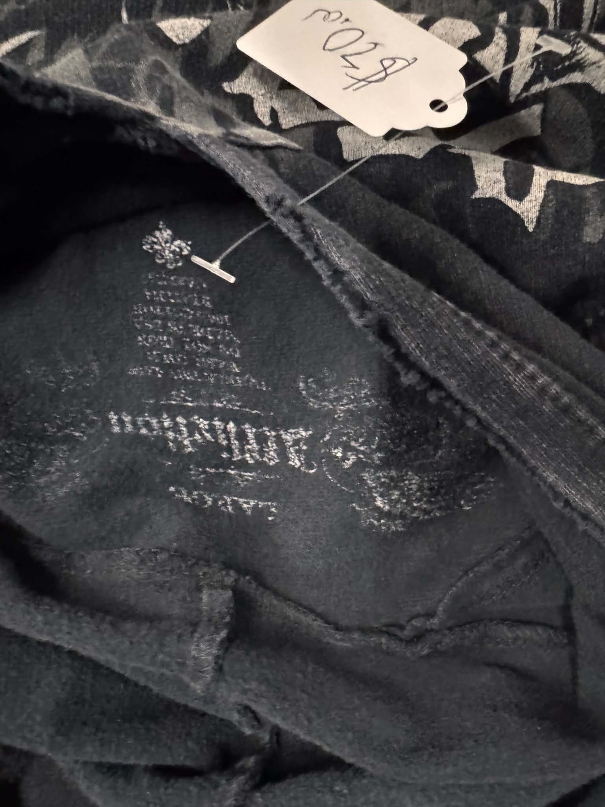 Affliction Y2K Black Hoody (L)