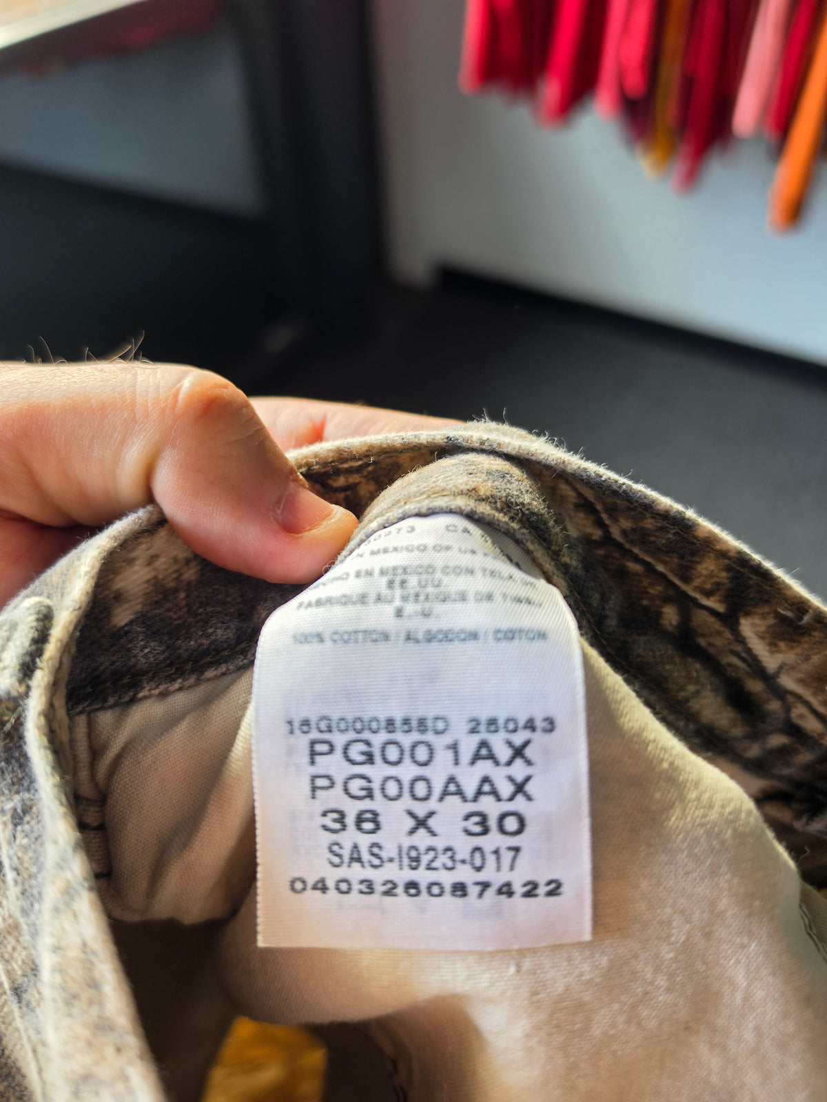 Wrangler Camouflage Pants (36/30)