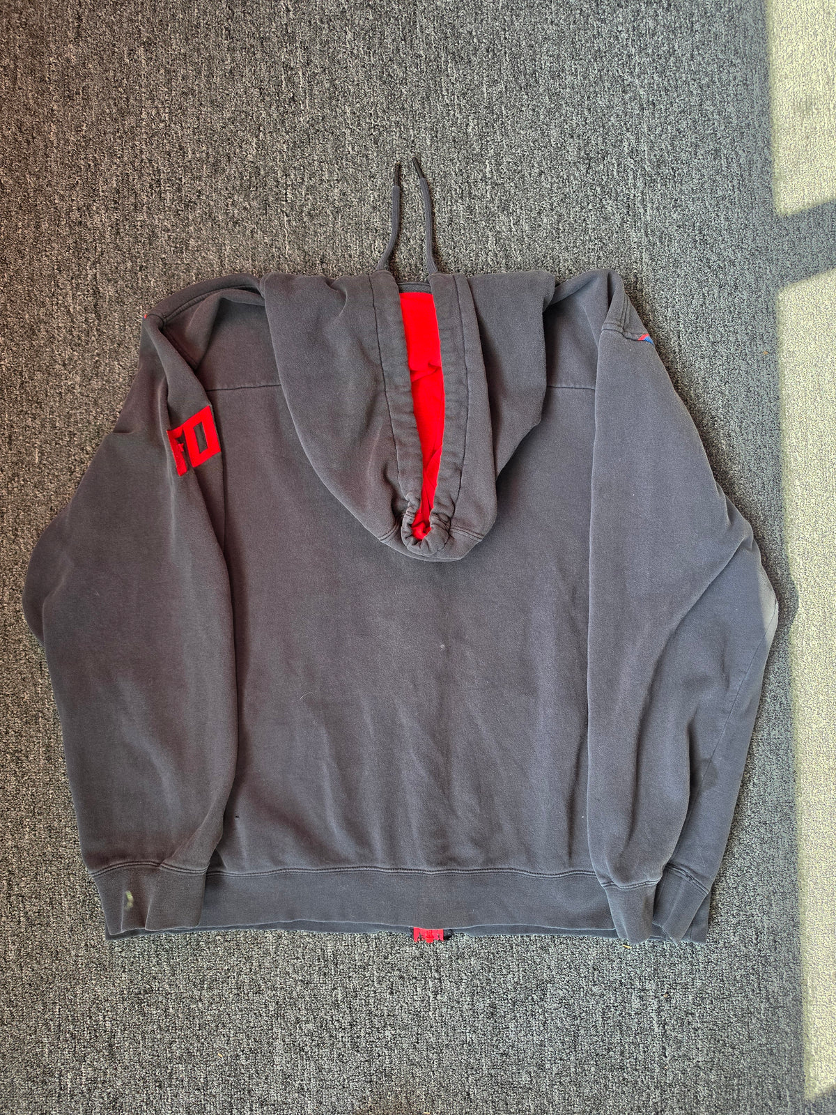 Fox Racing Embroidered Zip Up Hoody (XL)