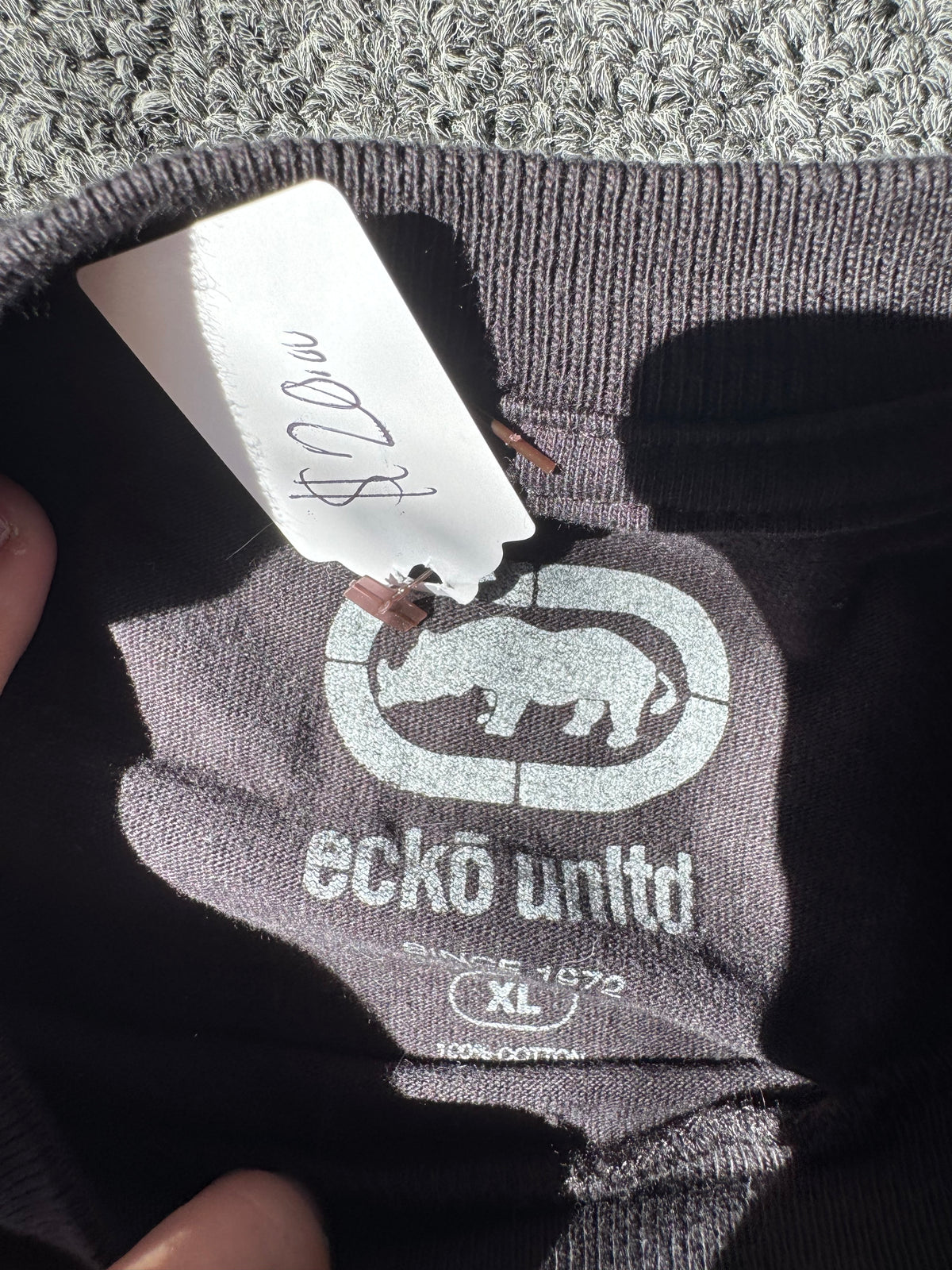 Black Y2K Ecko Unltd Shirt (XL)