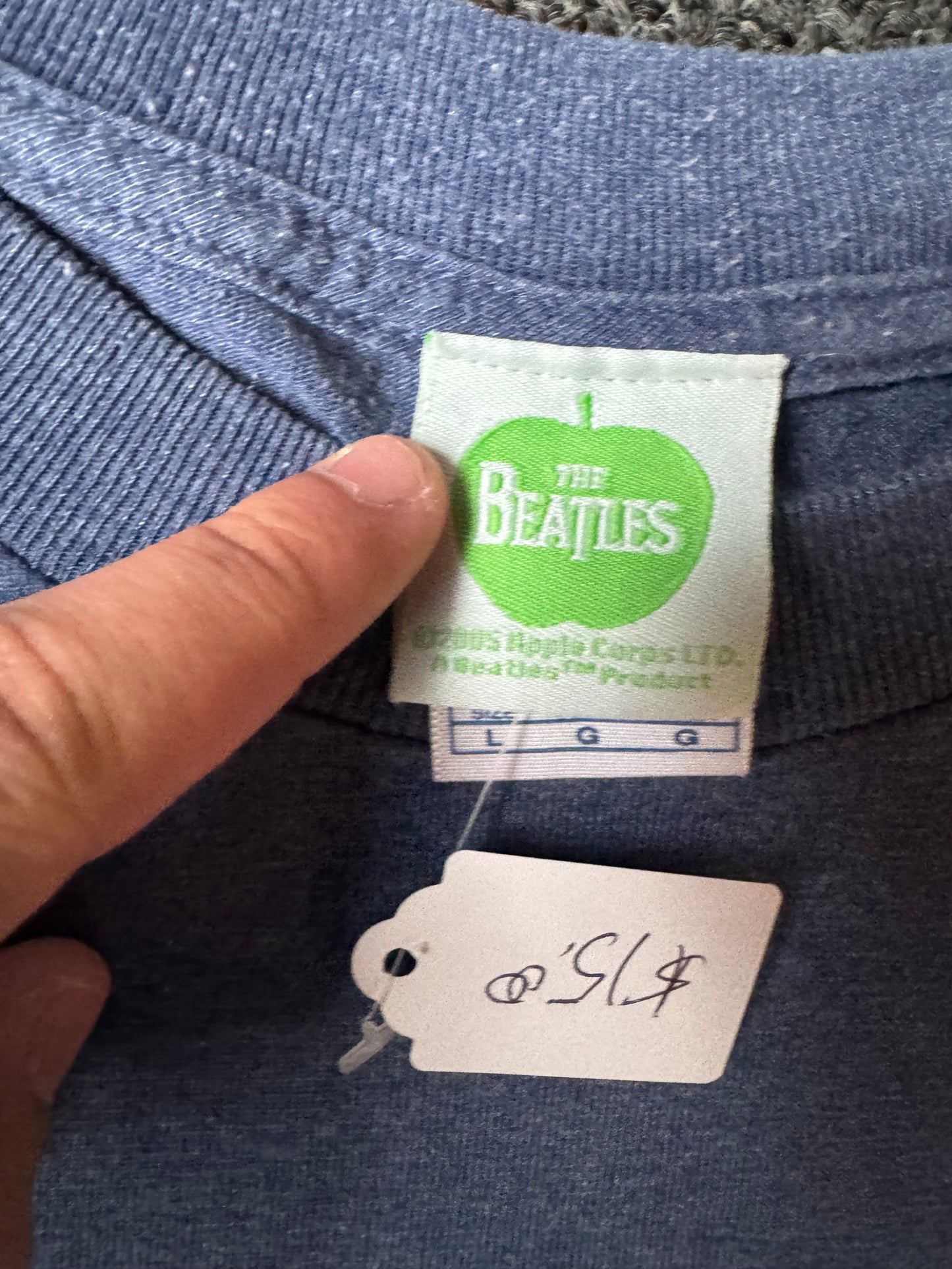 Navy Blue The Beatles Shirt (L)