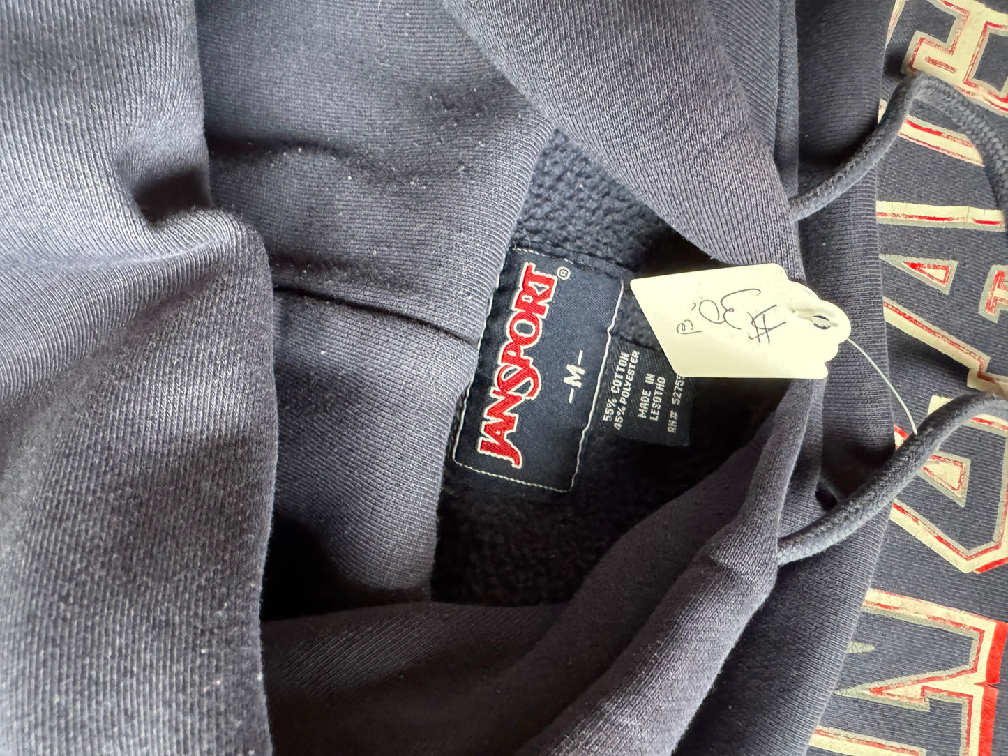 Gonzaga Jansport Navy Hoodie (M)