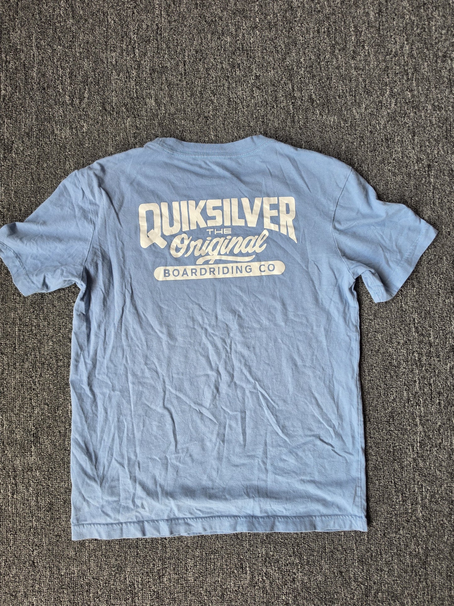 Blue Y2K Surf Quiksilver Shirt (S)