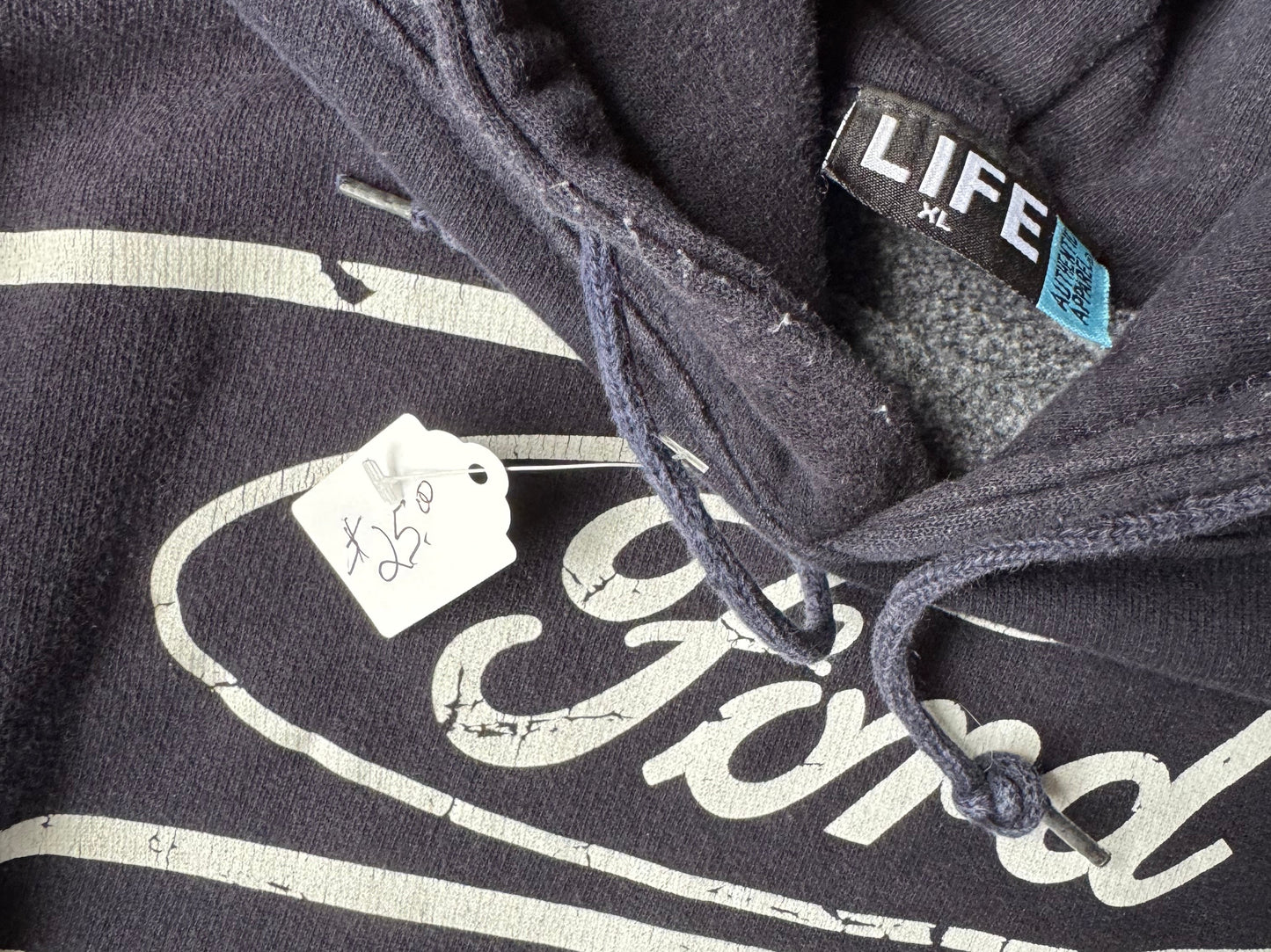 Navy Ford Trucks Hoodie (XL)