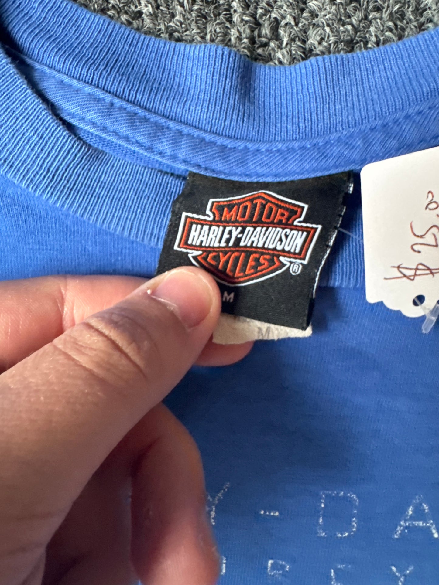 Blue Harley Davidson Lebanon Shirt (M)