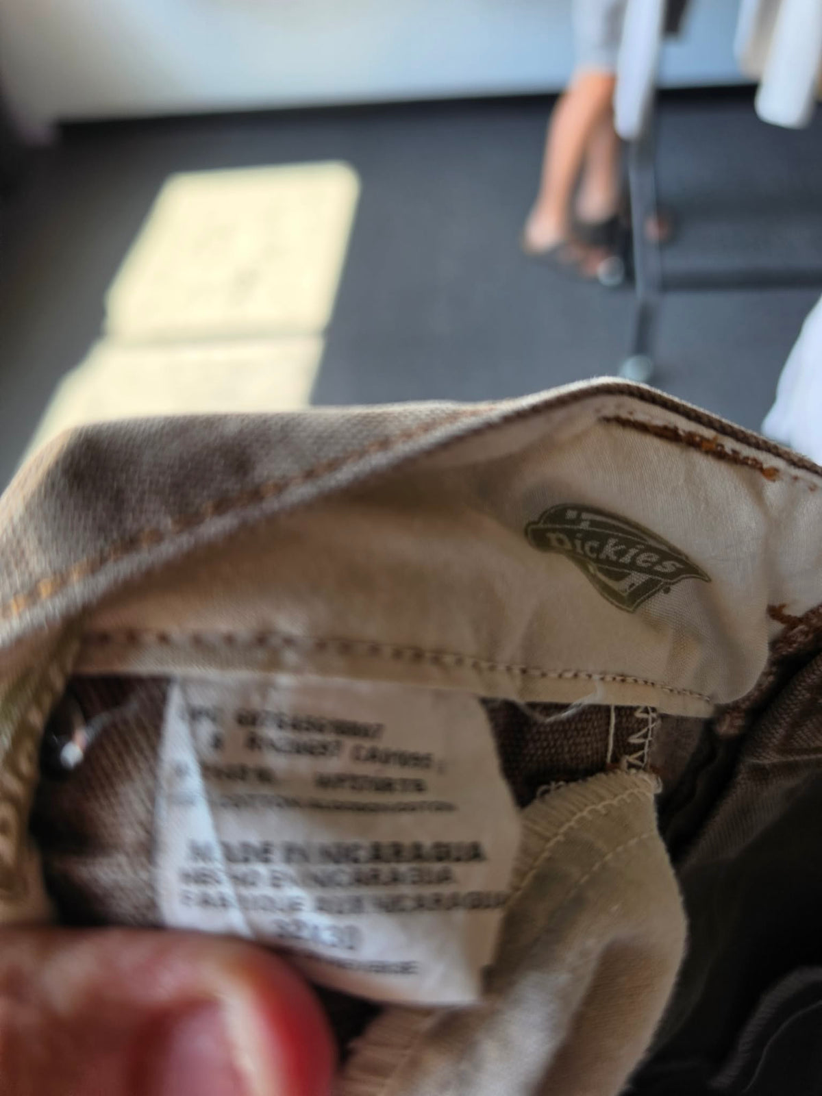 Brown Dickies Double Knee Pants (32x30)