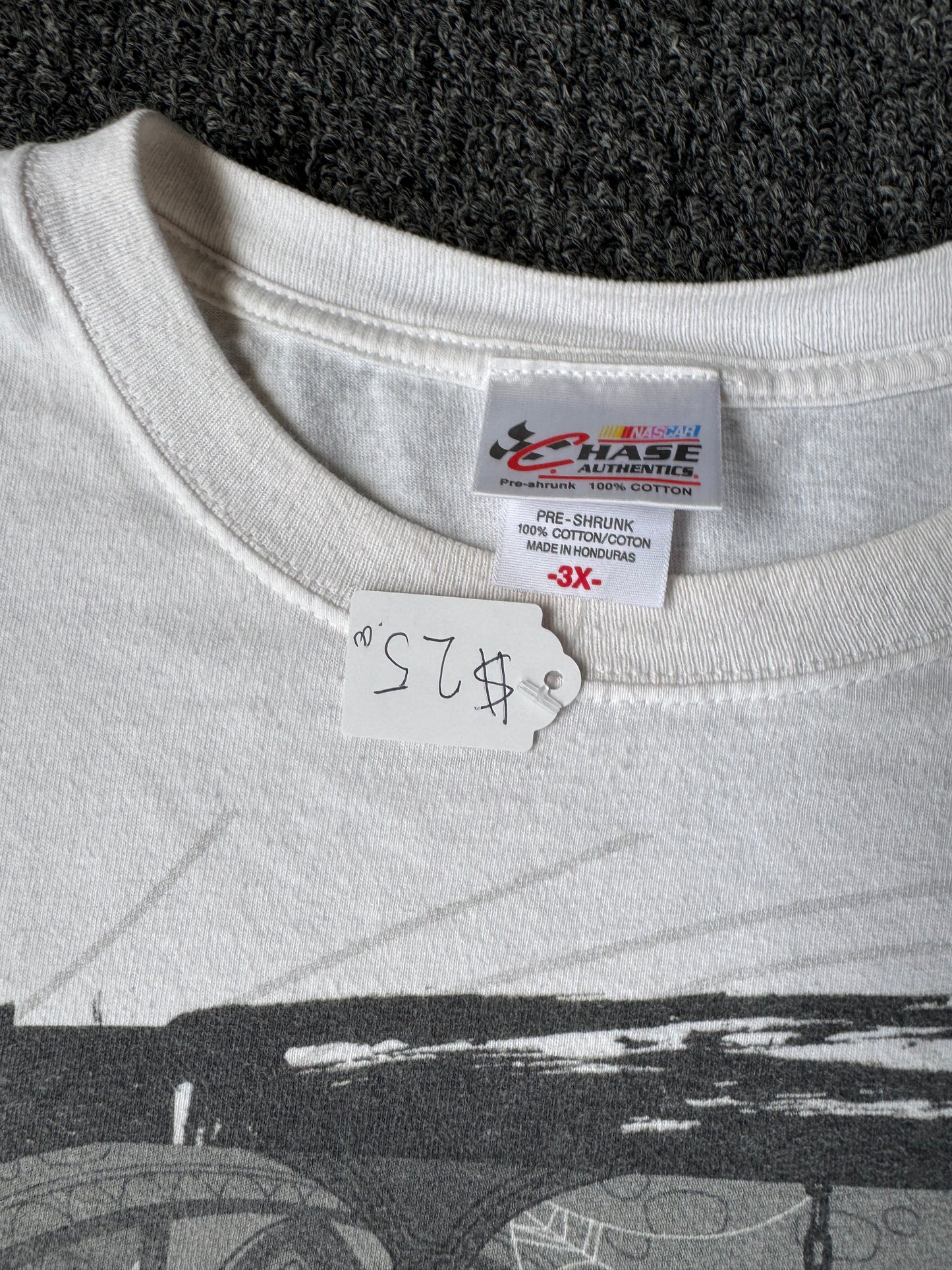 White Count Chocula NASCAR Shirt (3XL)