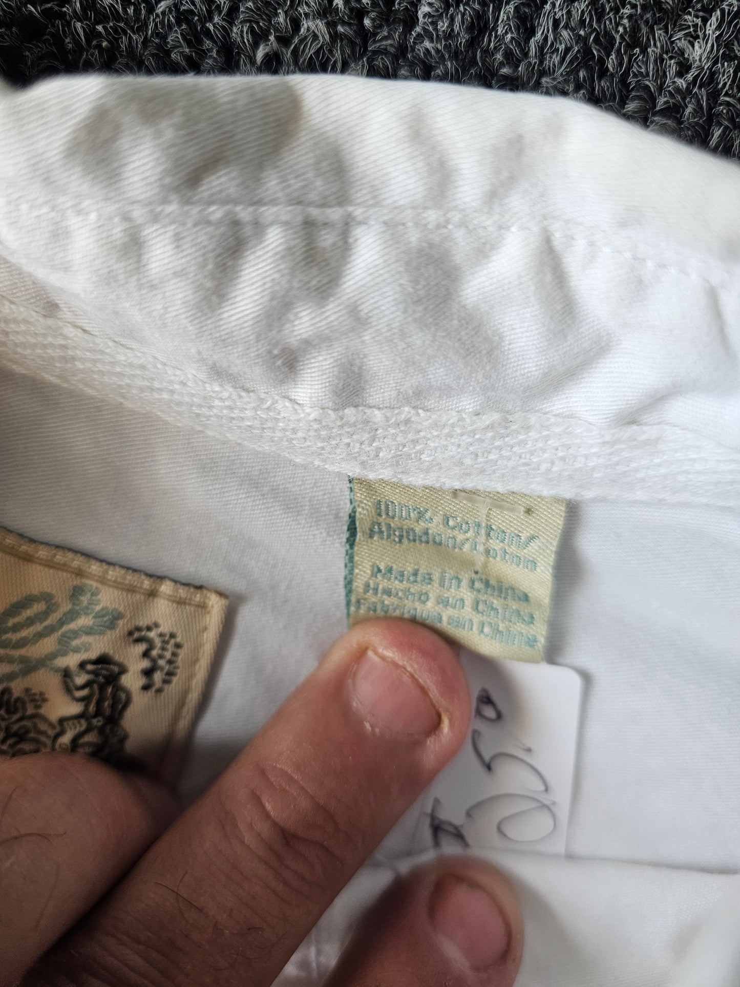 Embroidered Y2K Button Up Western Ware Sleeve (XL)