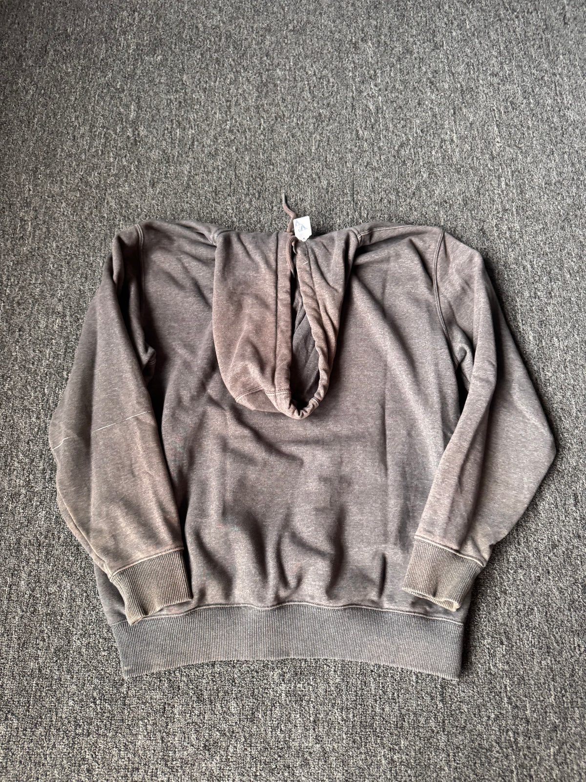 Grey Faded Carhartt Hoodie (L)