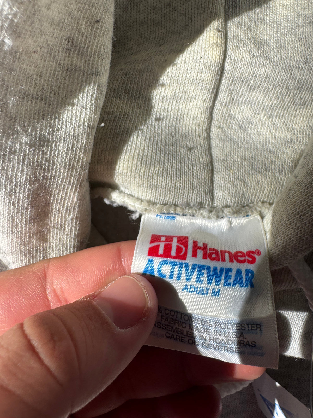 Grey 90s Hanes Sweatshirt (M)