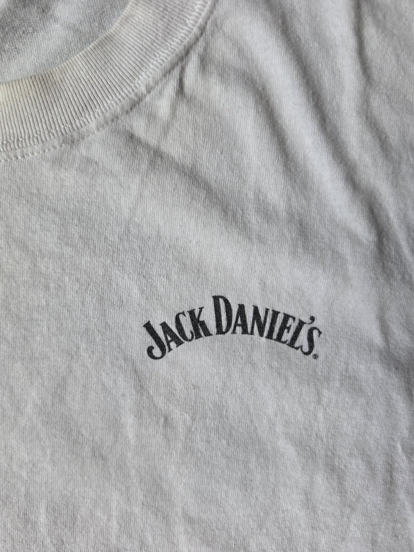 White Jack Daniel’s No 7 Whiskey Shirt (XL)