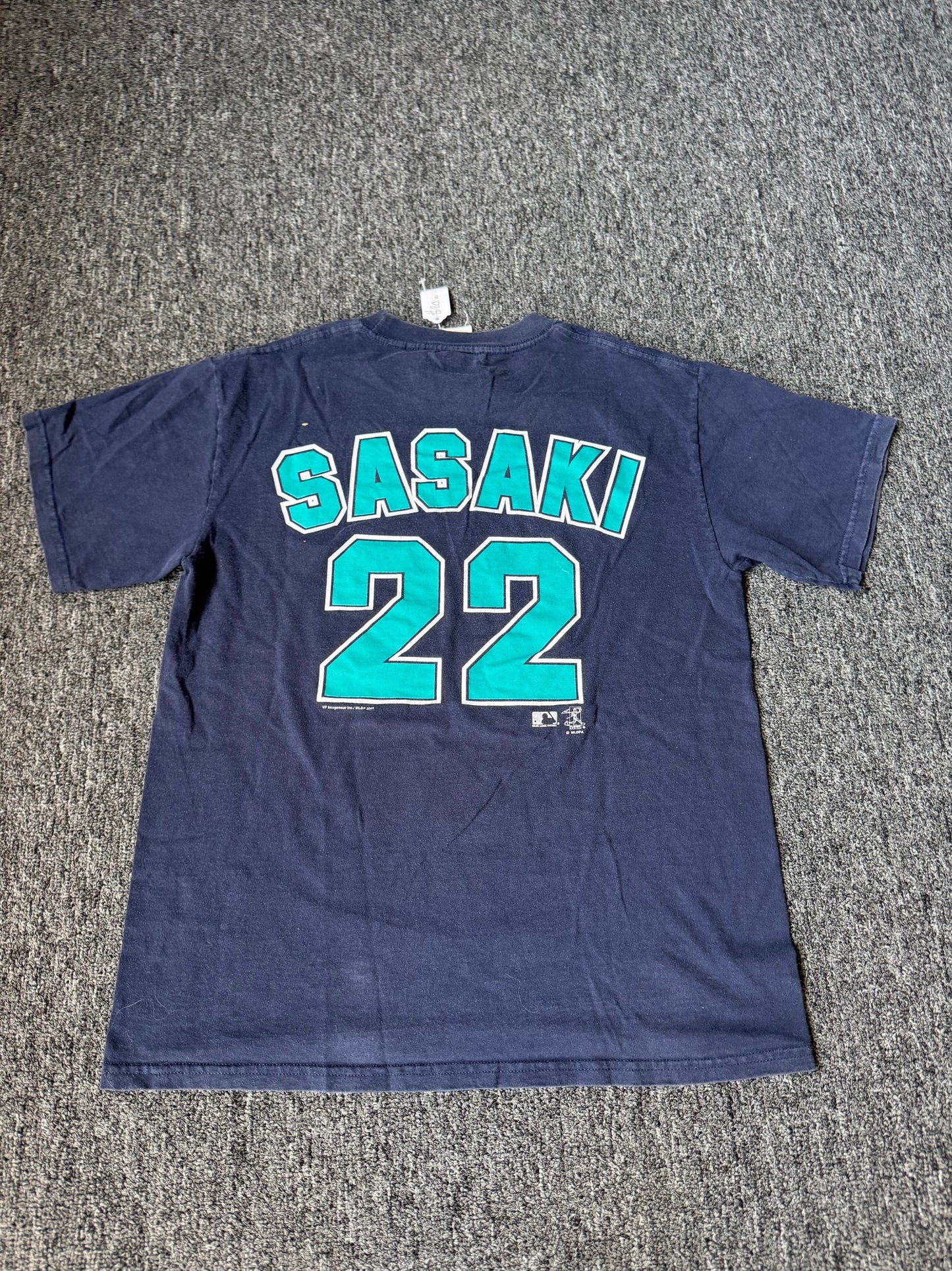 Navy Blue MLB Mariners Shirt (M)