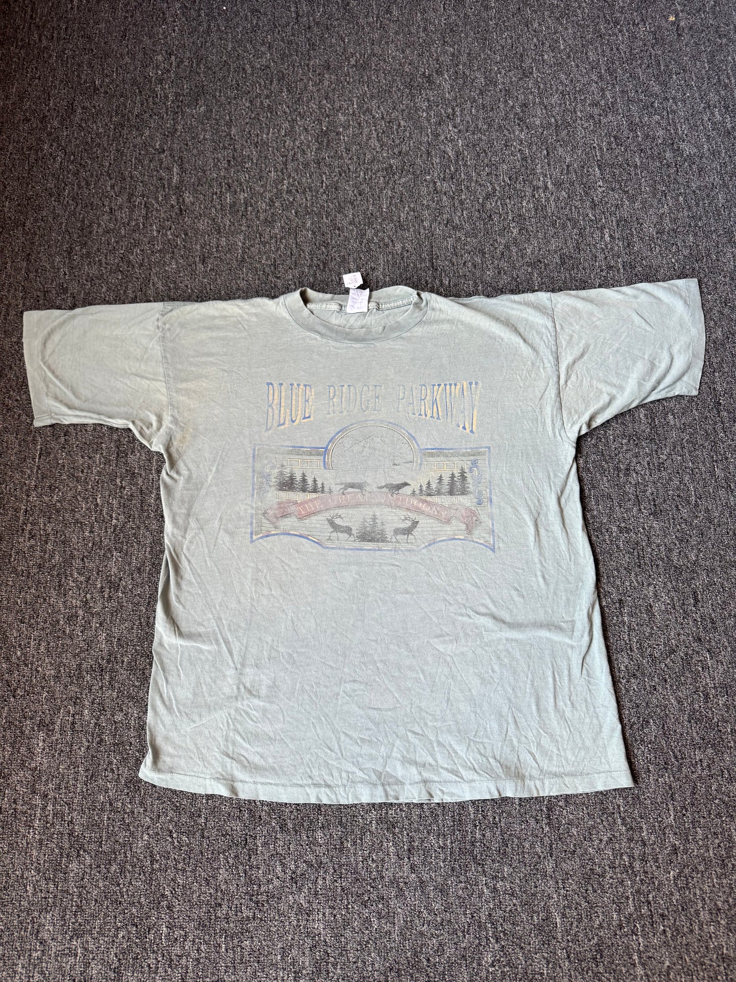 Green Blue Ridge Parkway Nature Shirt (XL)