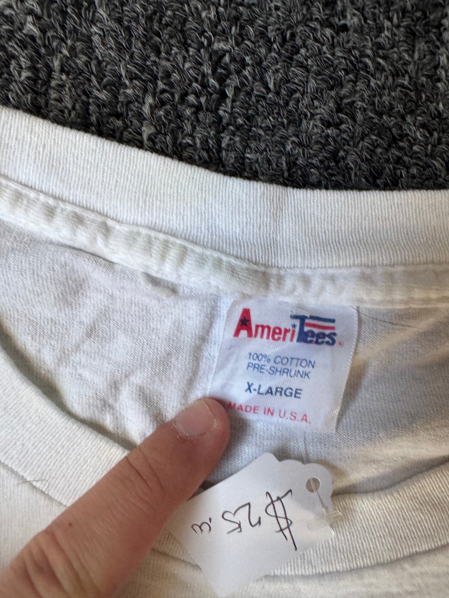 White 2001 Super Bowl Shirt (XL)