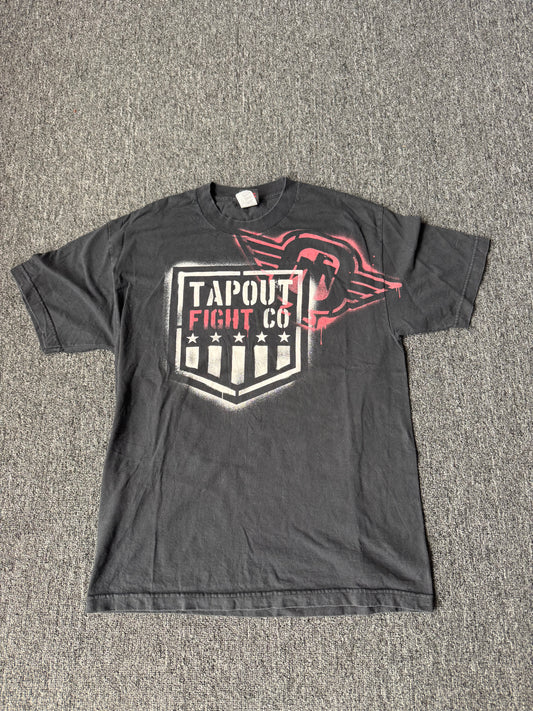 Y2K Grunge Tapout Fight Co Shirt (L)