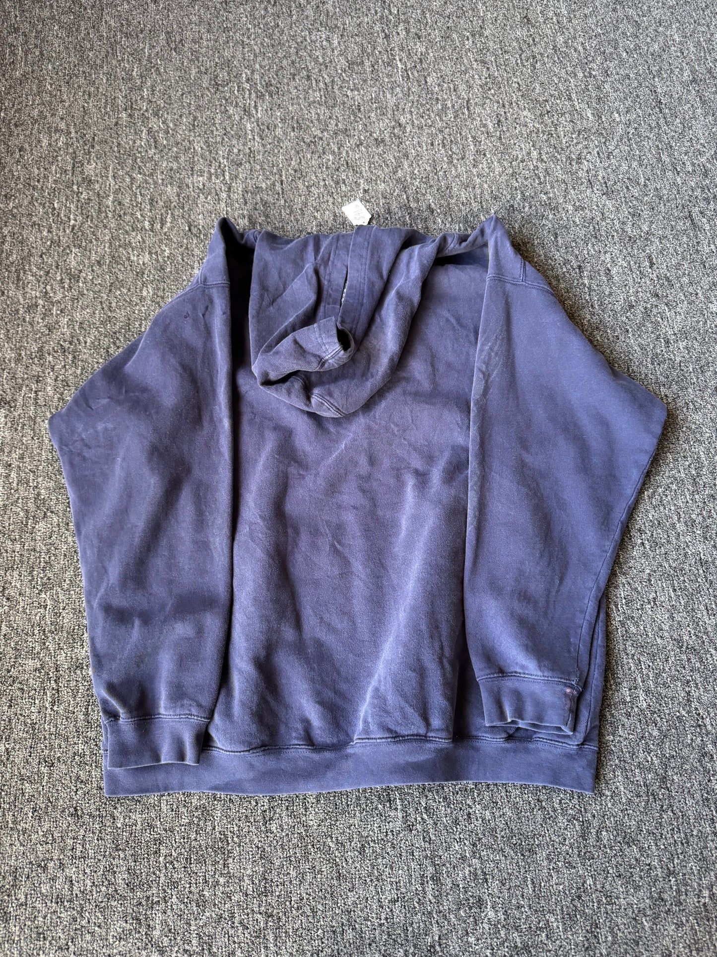 Navy Blue Y2K Dragon Hoodie (M)