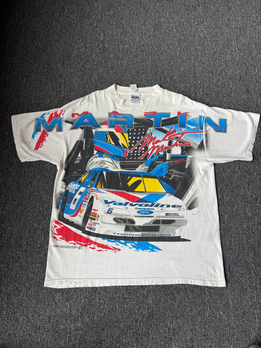 White Martin NASCAR AOP (2XL)