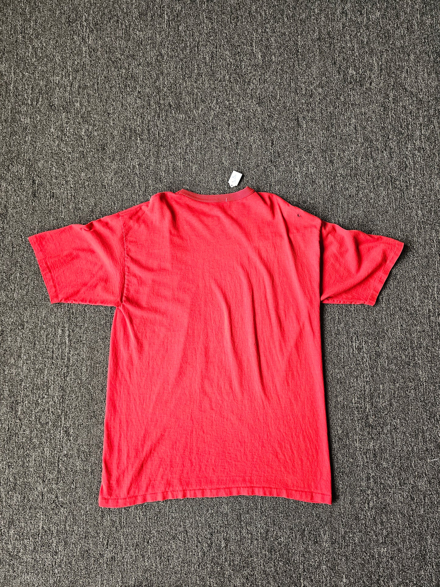 Kansas City Chiefs NFL Fader Single Stitch Tee - Logo 7 Tag - Size L