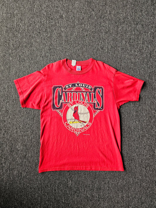 St Louis Cardinals 1995 MLB Tee - Logo 7 Tag - Size XL (Fits more like L)