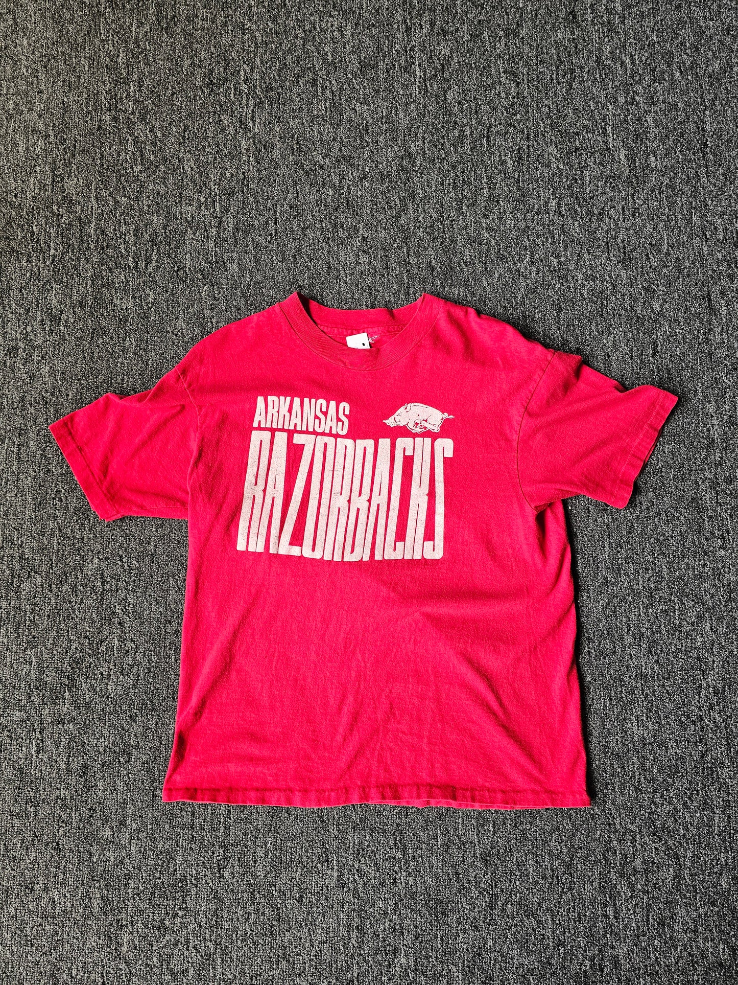Arkansas Razorbacks NCAA Single Stitch tee - No Tag - Fits like a L
