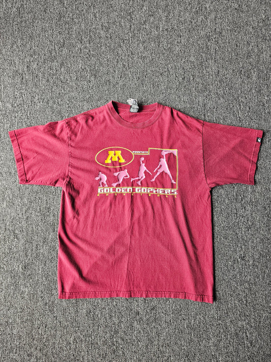Minnesota Golden Gophers Basketball Starter Tee - Size XL