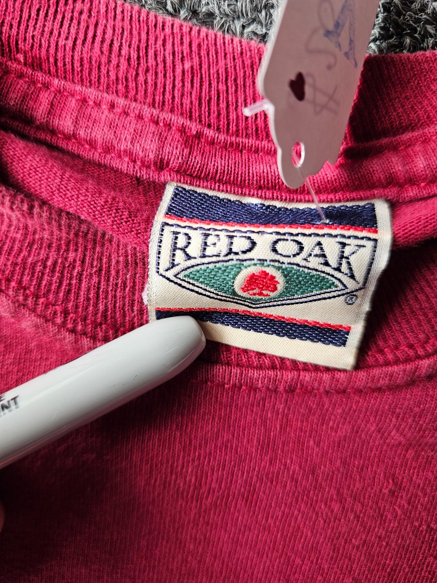 Oklahoma Sooners Fader Tee - Red Oak Tag - Size L