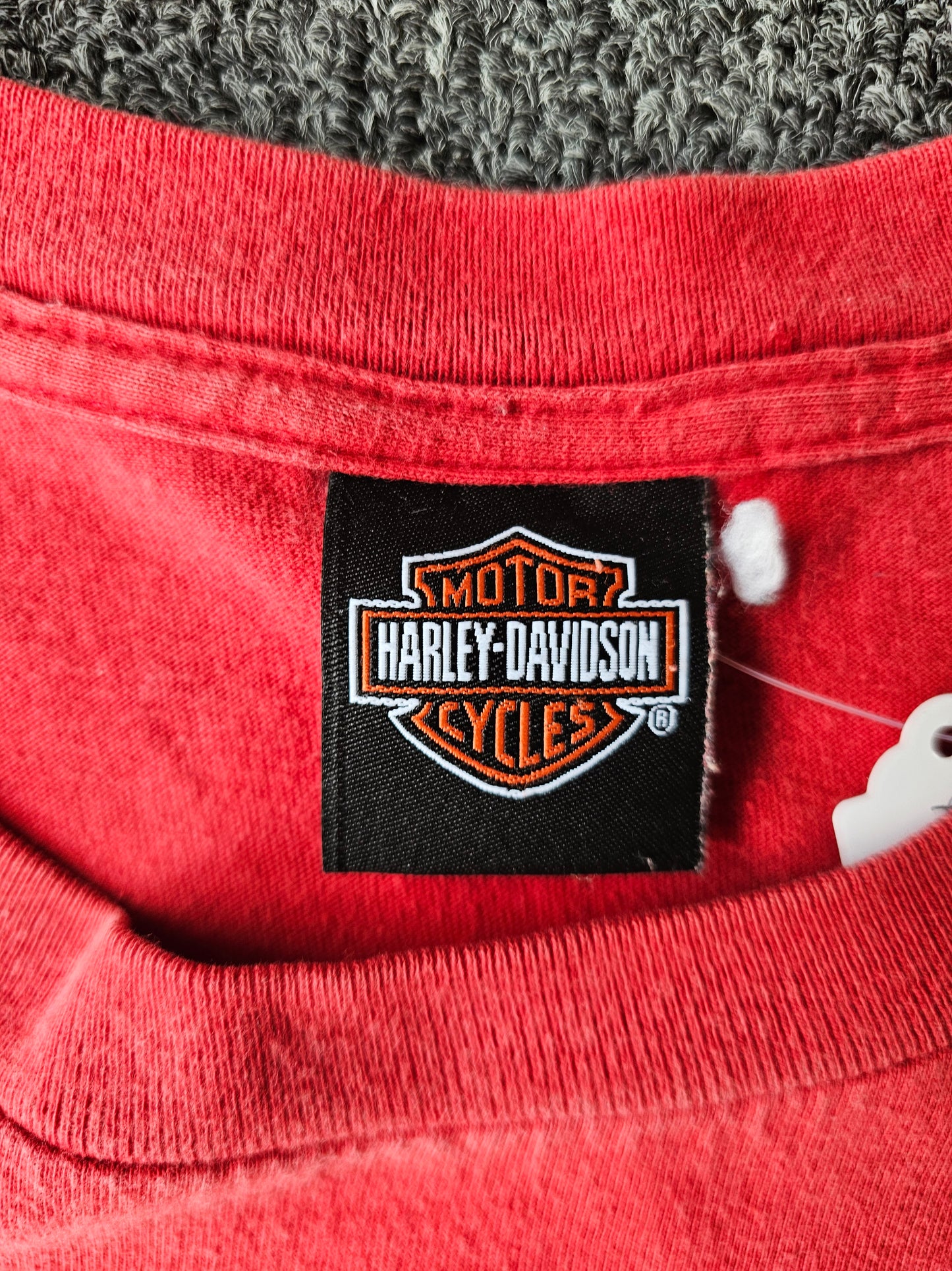 Harley Davidson Arkansas Pocket Tee - HD Tag - Size L