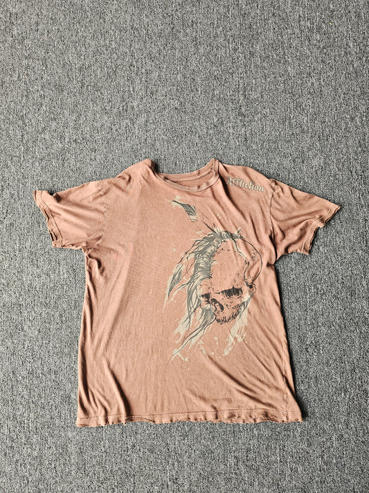 Affliction Y2K/Grunge Skull Tee (L)
