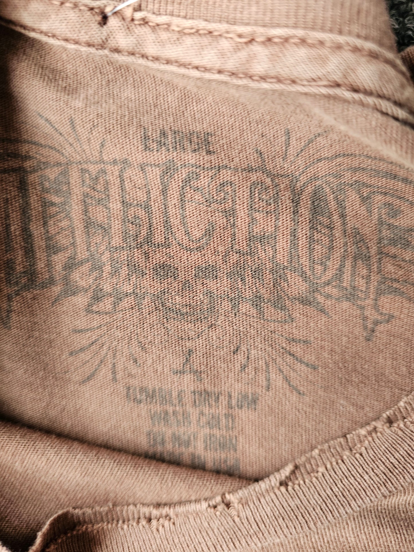 Affliction Y2K/Grunge Skull Tee (L)