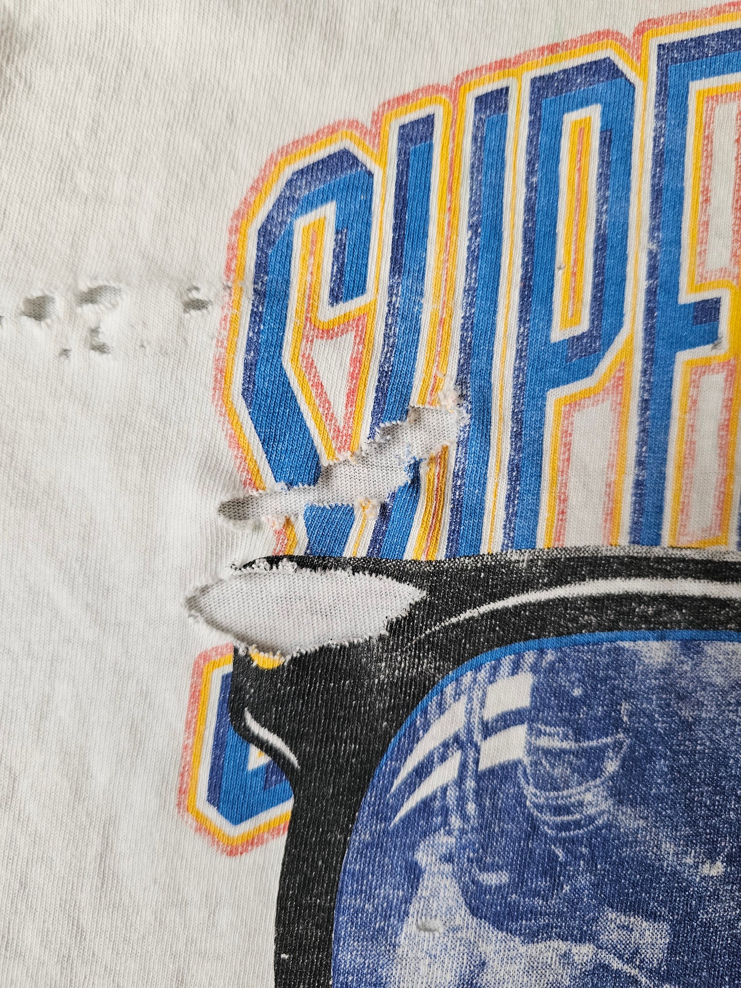 Super Bowl XXXII 1998 Distressed Tee (L)