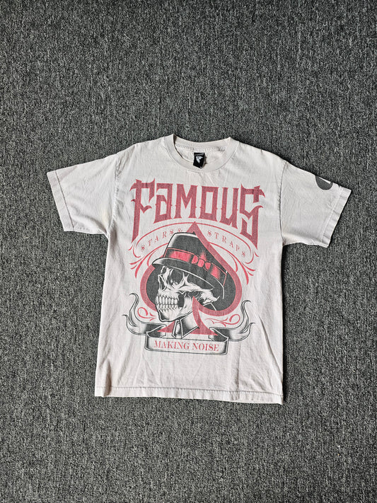 Famous Stars Skull Y2K Tee (M)