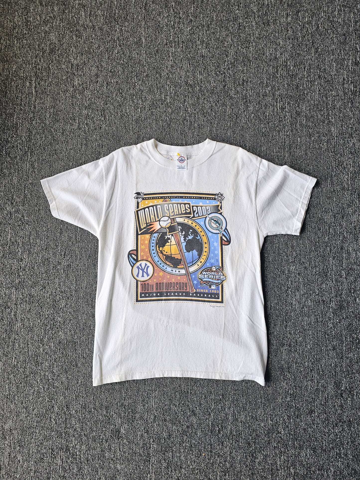 New York Yankees MLB World Series 2003 Tee (M)