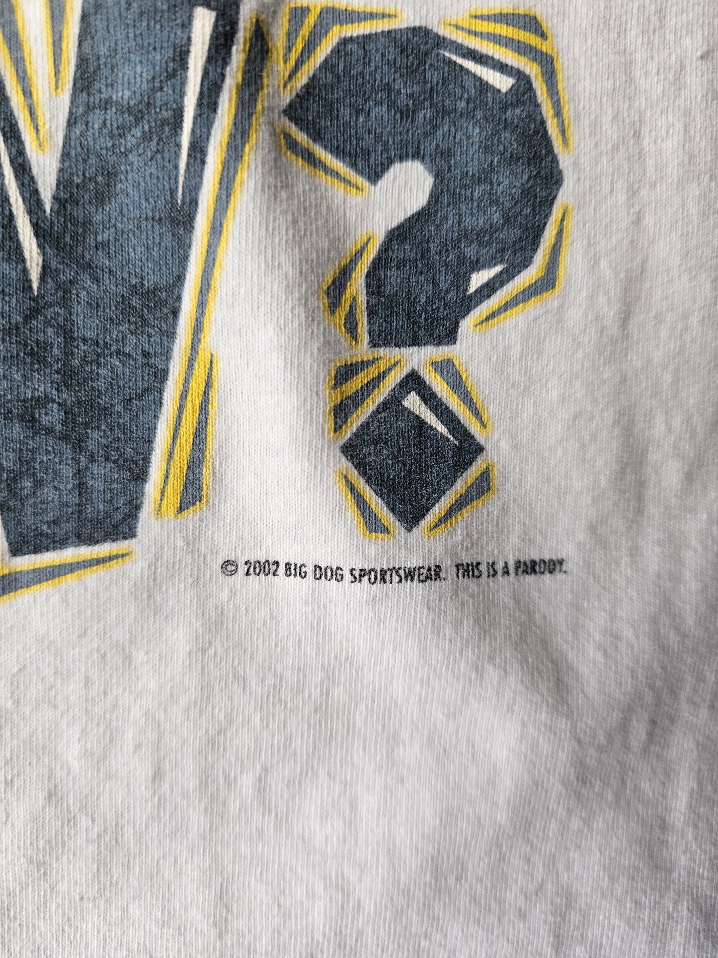 Big Dogs 2002 Can You Hear Me Now Tee (XL)