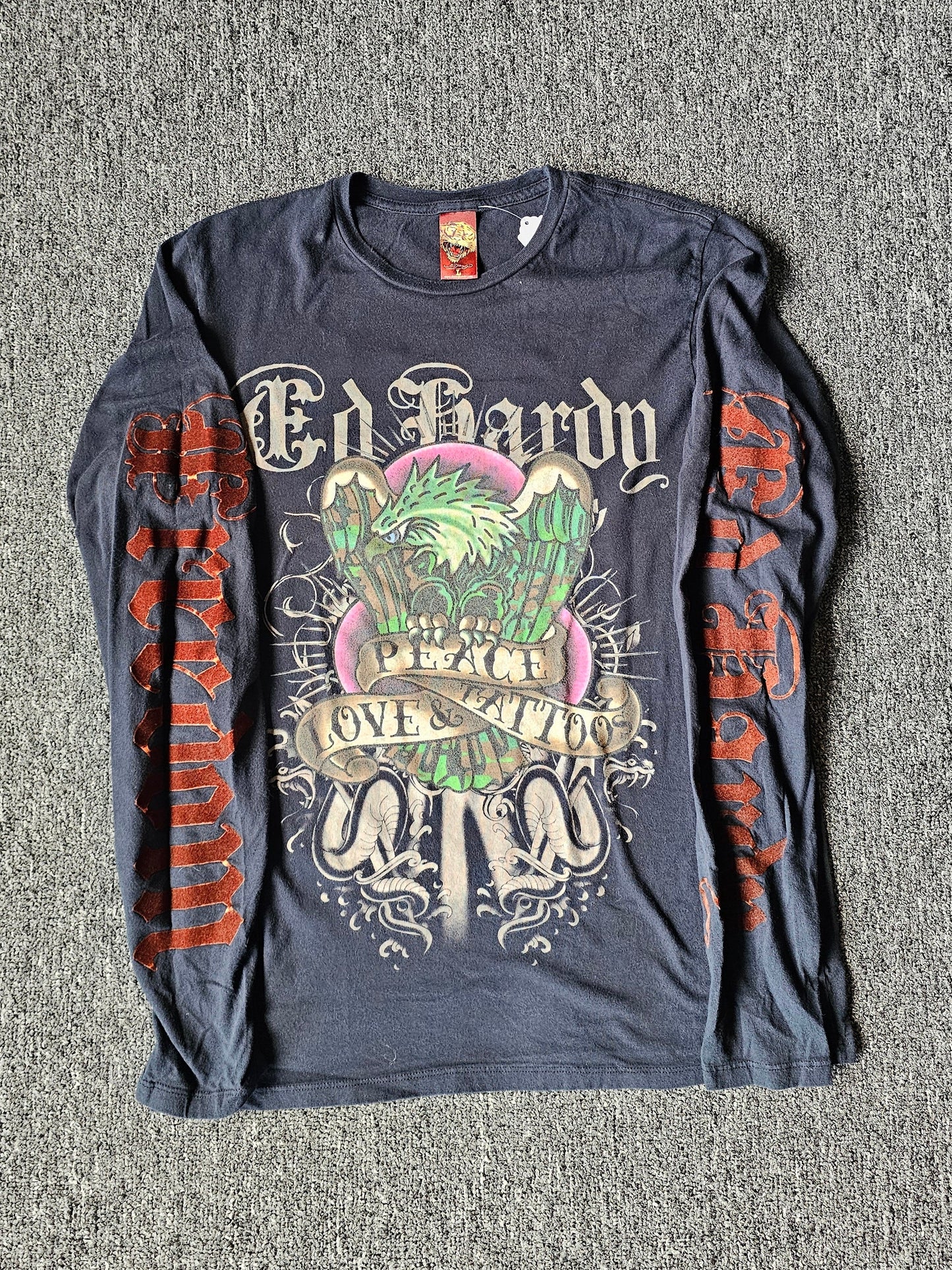 Ed Hardy Y2K Eagle/Skull Long Sleeve (L)